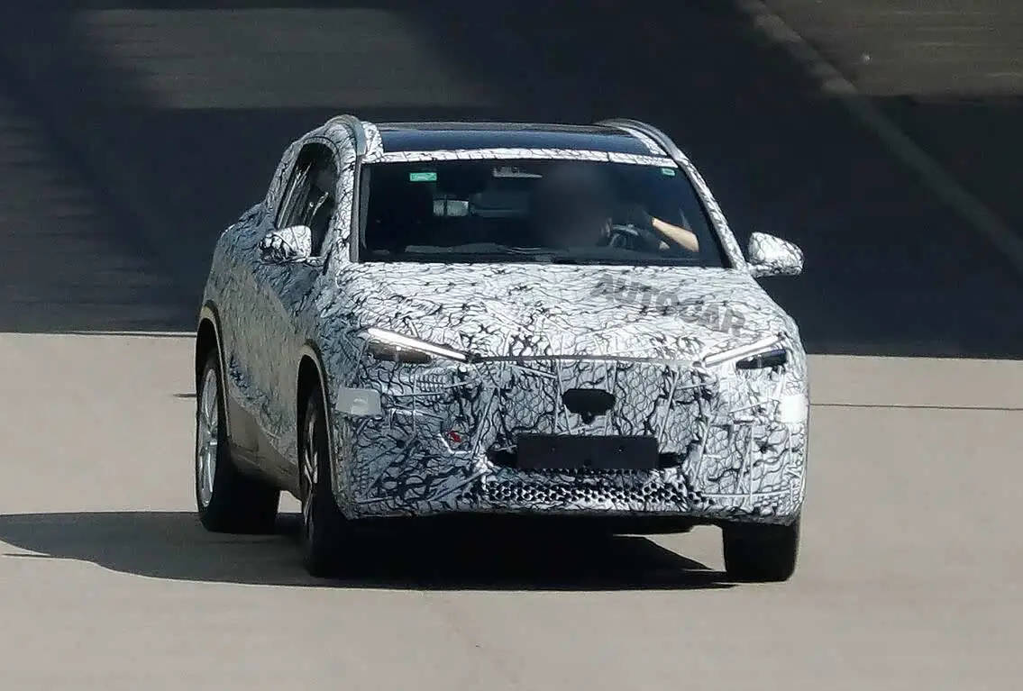 全新奔馳GLA諜照曝光 有望2026年發布